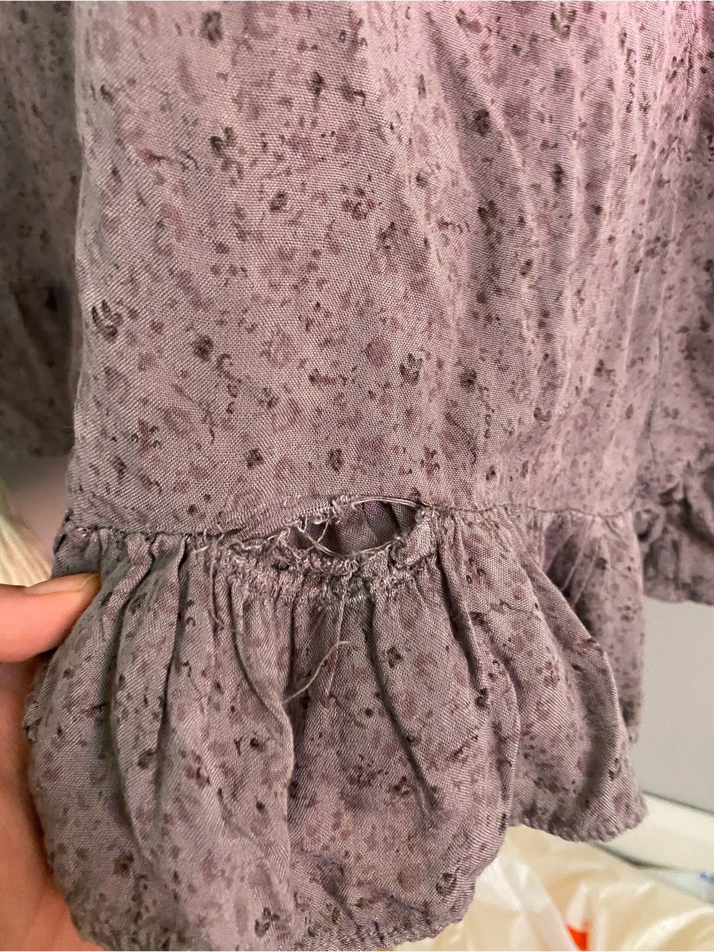 Girls Ombre Floral Sundress in Yellow, Pink & Gray - Picture 7 of 7